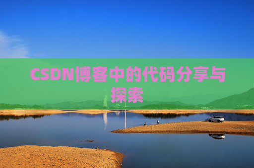 CSDN博客中的代码分享与探索